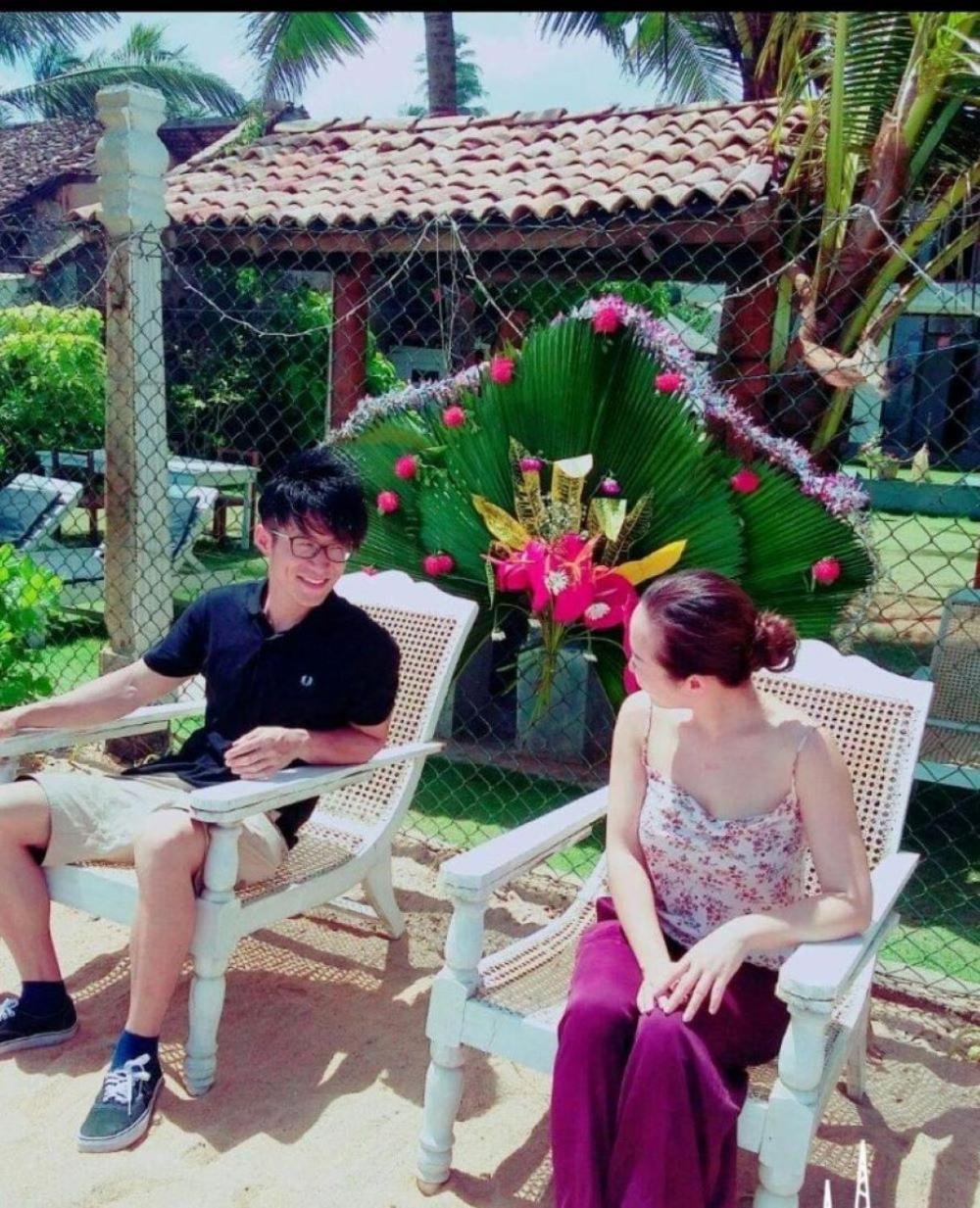 Ocean Breeze Villa Boossa Bagian luar foto